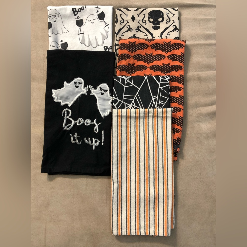 Kitchen Halloween Towels